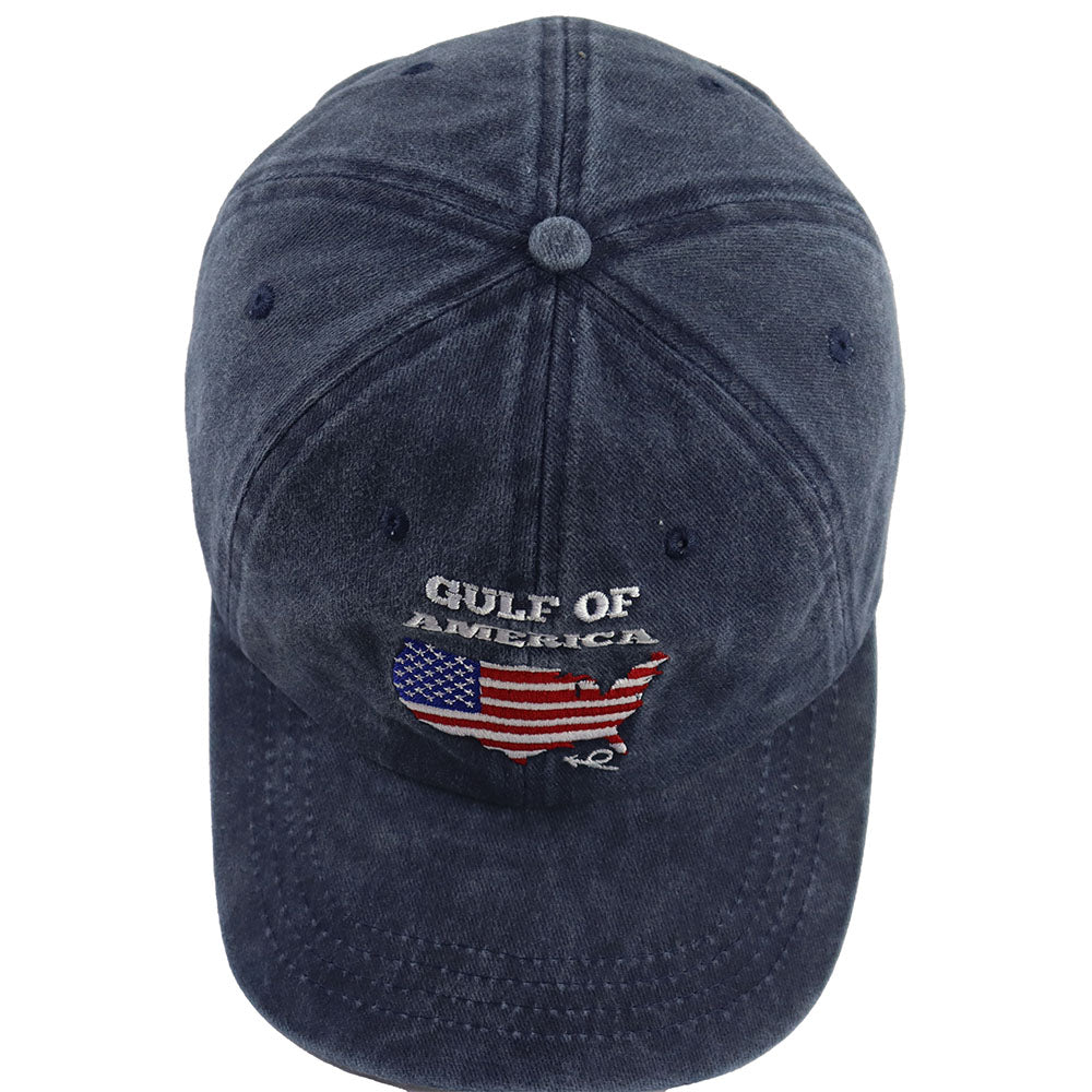 Fashionaxis USA Flag Gulf Baseball Cap 2PCS Set